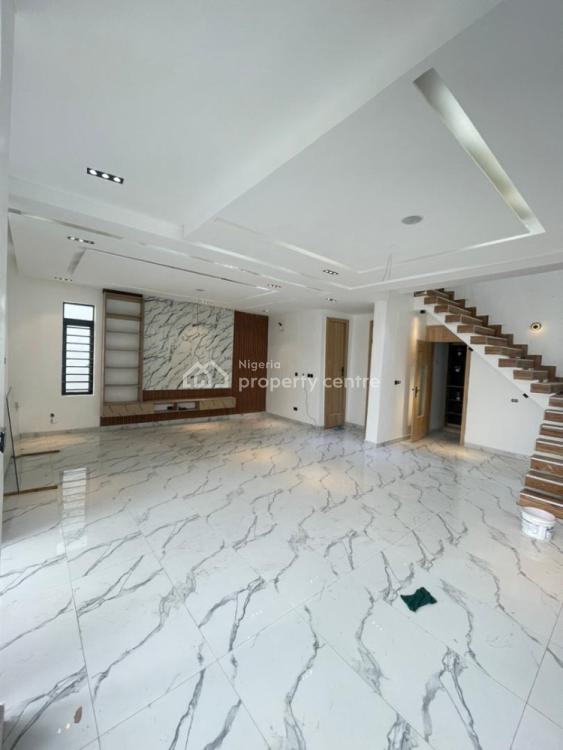 Alluring 4 Bedrooms Fully Detached Duplex with Swimming Pool & Bq, Chevron, Lekki, Lagos, Detached Duplex for Sale