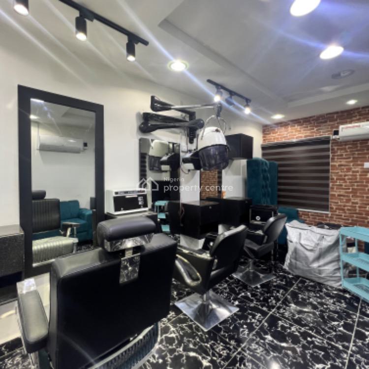 Premium Unisex Saloon with All Its Equipment, M633, 1 a&b Victoria Arobieke Street, Lekki Phase 1, Lekki, Lagos, Shop for Sale