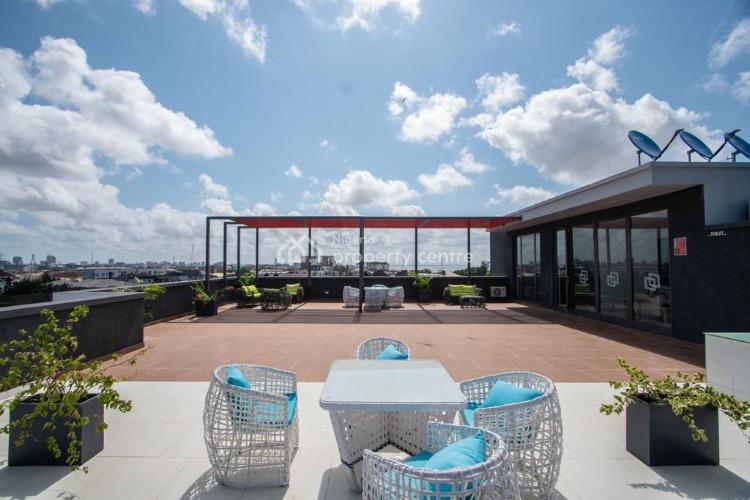 Two Bedroom with Beautiful Roof Top Lounge with Both City and Seaview, Lekki Phase 1, Lekki, Lagos, Flat / Apartment Short Let