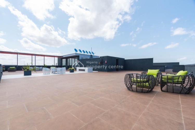Two Bedroom with Beautiful Roof Top Lounge with Both City and Seaview, Lekki Phase 1, Lekki, Lagos, Flat / Apartment Short Let