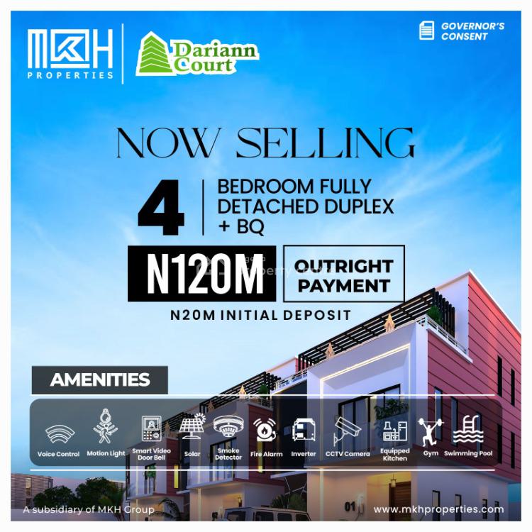 *dariann Court,, Lekki Expressway, Lekki, Lagos, House for Sale