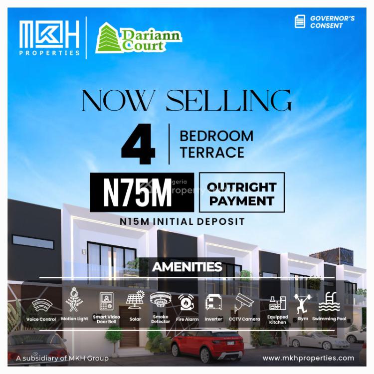*dariann Court,, Lekki Expressway, Lekki, Lagos, House for Sale
