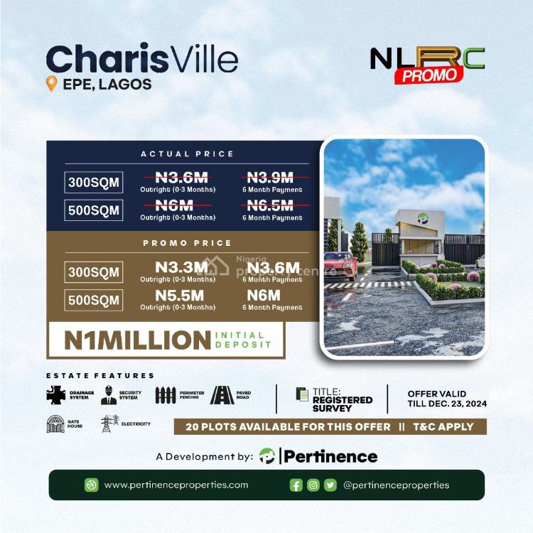 Charisville Estate, Facing The Expressway, Ketu, Epe, Lagos, Mixed-use Land for Sale