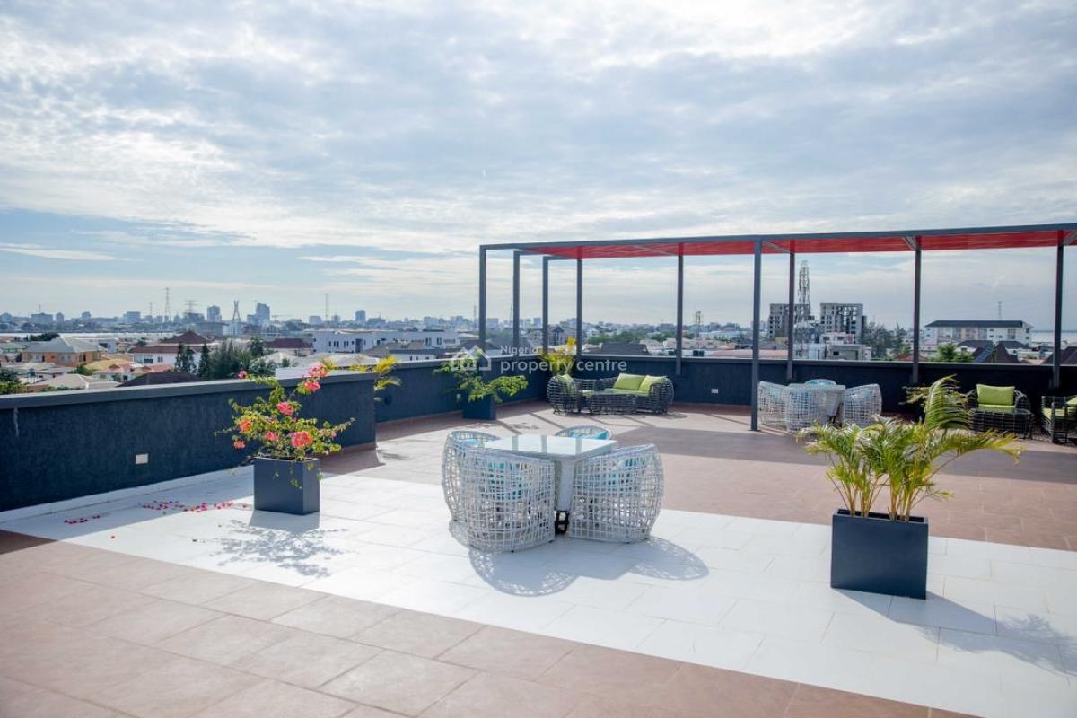 Newly Furnished 2 Bedrooms with Rooftop Lounge, Pool and Gym, Ibiyinka Salvador Street, Lekki Phase 1, Lekki, Lagos, Flat / Apartment Short Let