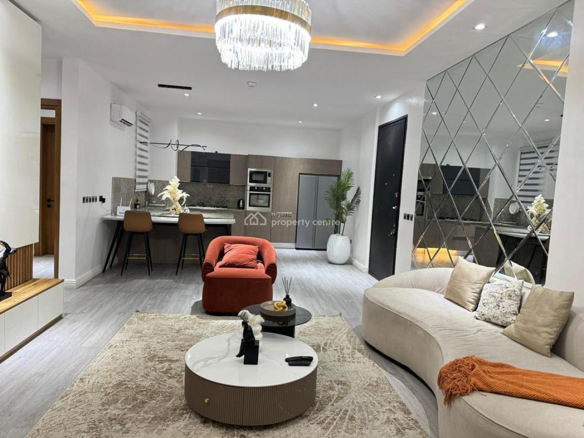 Newly Furnished 2 Bedrooms with Rooftop Lounge, Pool and Gym, Ibiyinka Salvador Street, Lekki Phase 1, Lekki, Lagos, Flat / Apartment Short Let