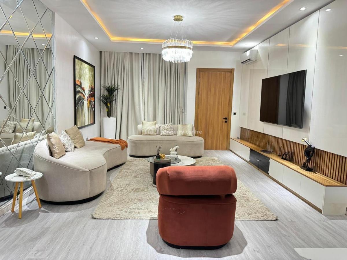 Newly Furnished 2 Bedrooms with Rooftop Lounge, Pool and Gym, Ibiyinka Salvador Street, Lekki Phase 1, Lekki, Lagos, Flat / Apartment Short Let