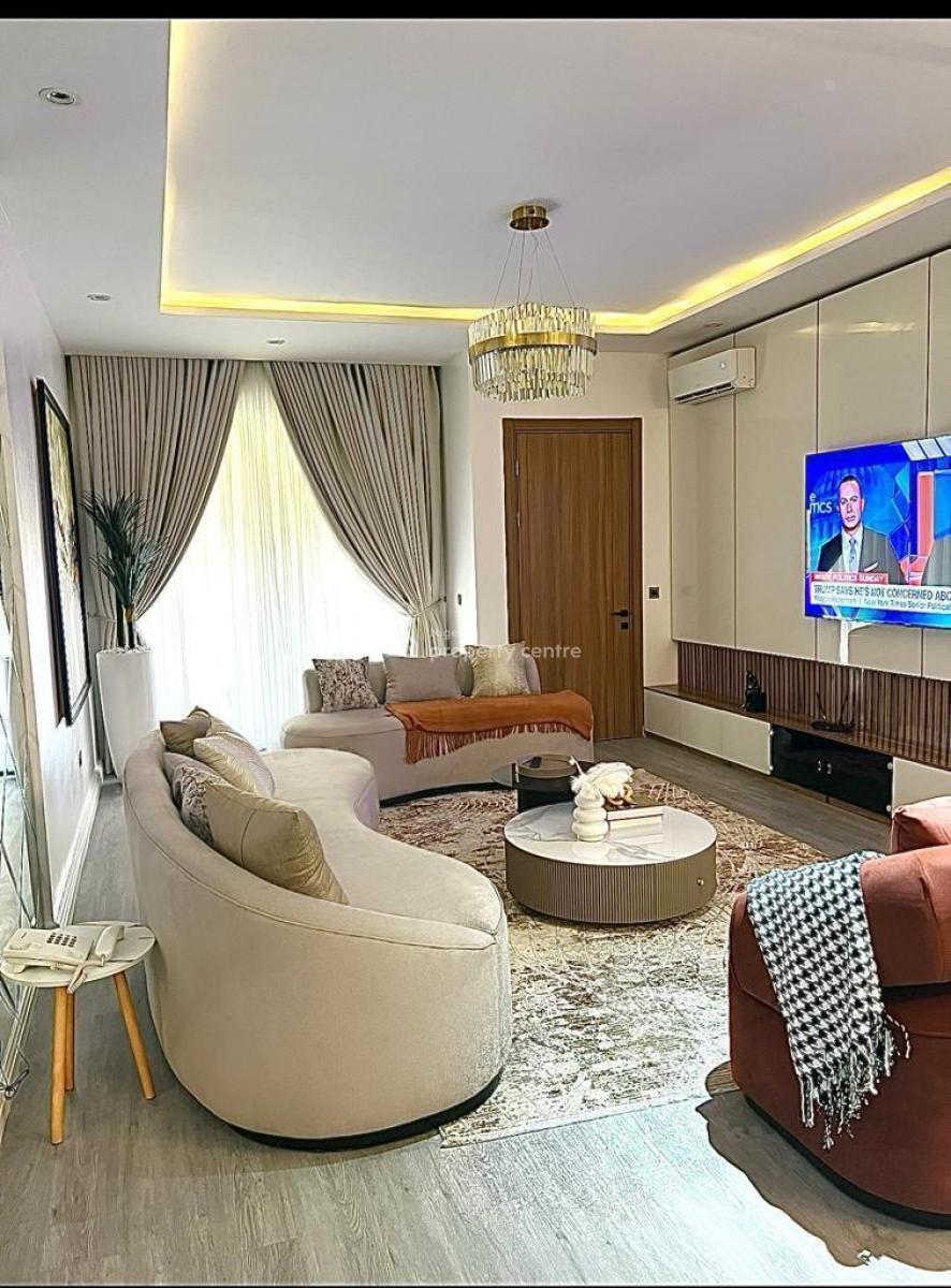 Newly Furnished 2 Bedrooms with Rooftop Lounge, Pool and Gym, Ibiyinka Salvador Street, Lekki Phase 1, Lekki, Lagos, Flat / Apartment Short Let