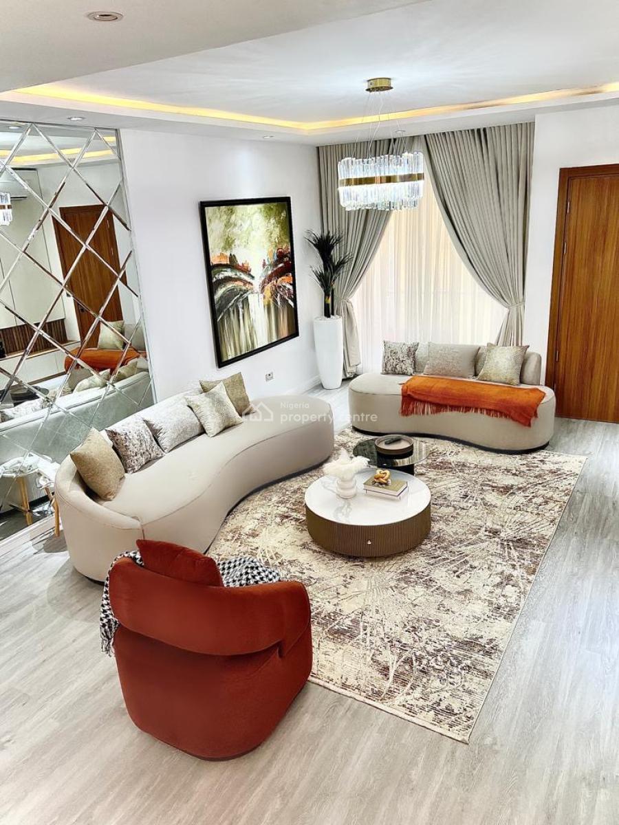 Newly Furnished 2 Bedrooms with Rooftop Lounge, Pool and Gym, Ibiyinka Salvador Street, Lekki Phase 1, Lekki, Lagos, Flat / Apartment Short Let