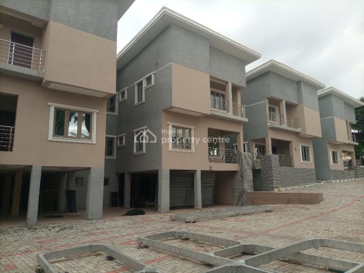 New 5 Bedrooms Duplex with 2 Sitting Rooms, Study Room, Bq, Utako, Abuja, Terraced Duplex for Sale