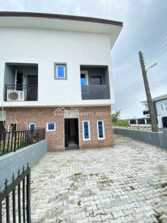 Newly Built 3 Bedrooms Terraced Duplex (corner Piece & Self Compound), Sangotedo, Ajah, Lagos, Terraced Duplex for Sale
