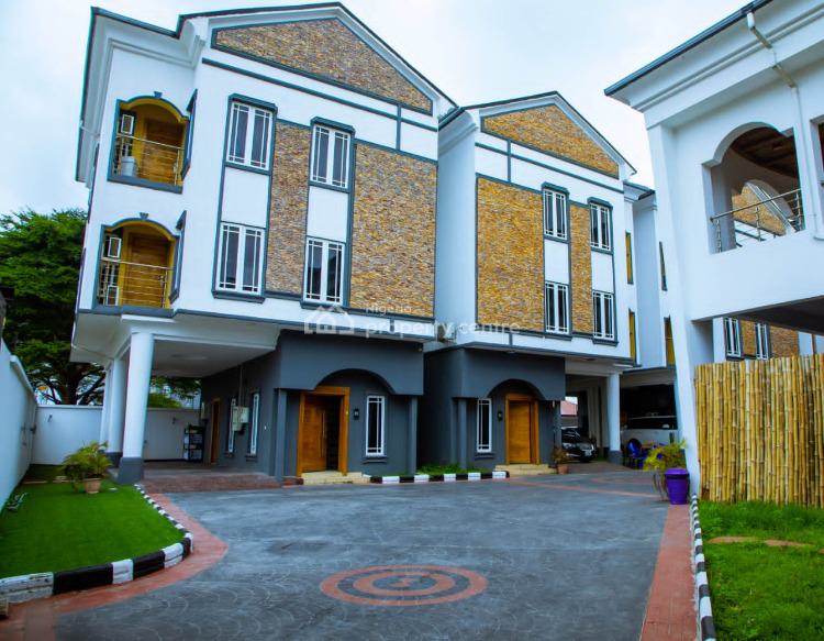 Lovely 4 Bedroom Terraced Duplex with a Bq, Lekki Phase 1, Lekki, Lagos, Terraced Duplex for Rent