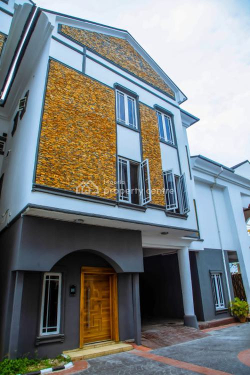 Lovely 4 Bedroom Terraced Duplex with a Bq, Lekki Phase 1, Lekki, Lagos, Terraced Duplex for Rent