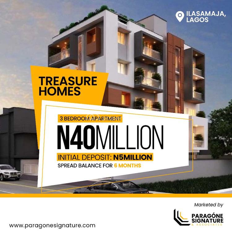 Luxury 3 Bedrooms Apartment, Ilasamaja, Mushin, Lagos, Flat / Apartment for Sale