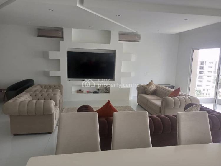 Luxurious & Furnished 7th Floor 3 Bedrooms Apartment with Bq, Gerrard Road, Old Ikoyi, Ikoyi, Lagos, Flat / Apartment for Rent