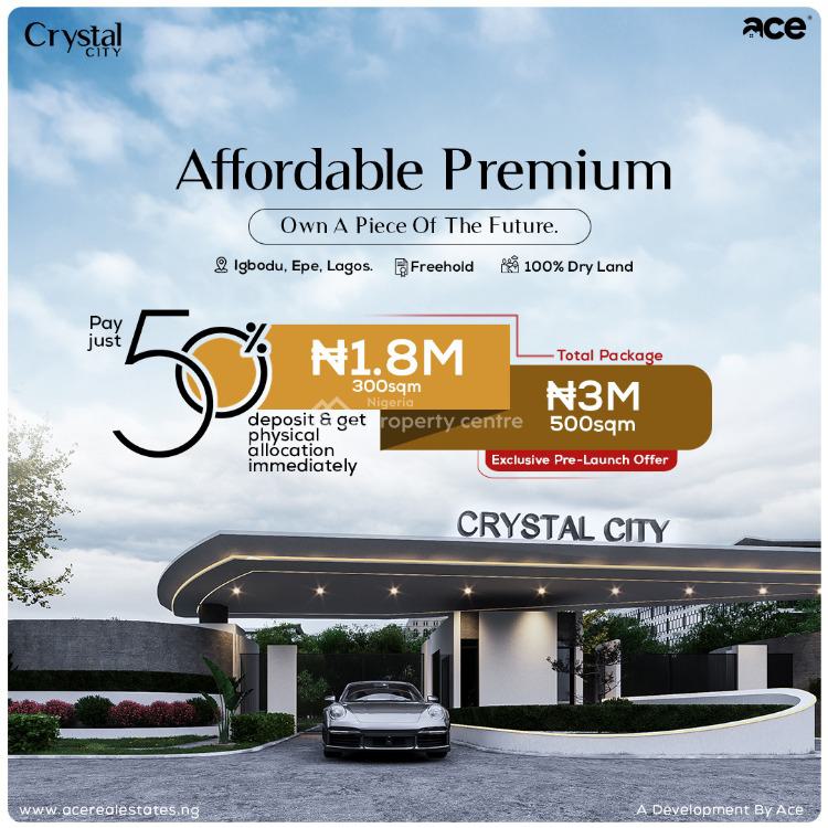 Crystal City, Igbodu, Before Ketu, Epe, Lagos, Mixed-use Land for Sale