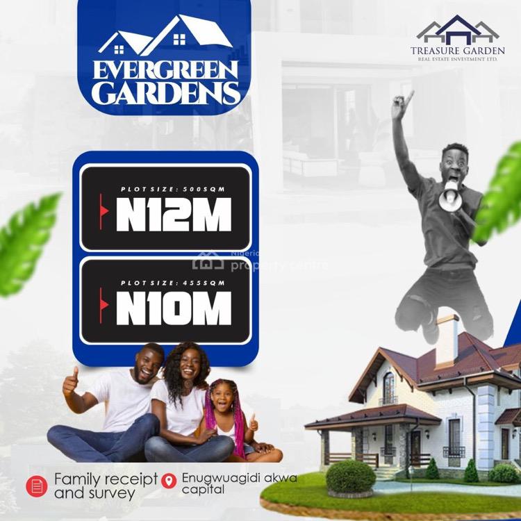 Beautiful Location, Evergreen Gardens  Enugwuagidi, Awka, Anambra, Residential Land for Sale