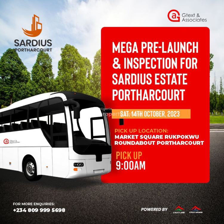 Land, Sardius Estate, Port Harcourt, Rivers, Mixed-use Land for Sale