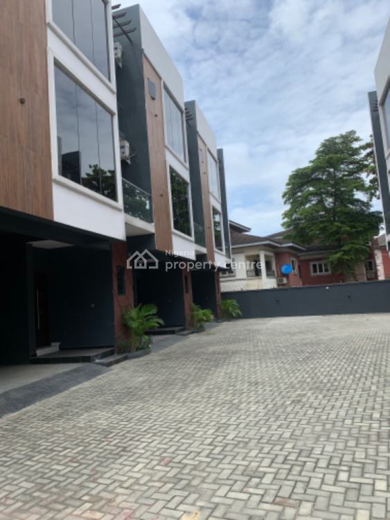 Newly Built Serviced 4 Bedroom Terrace Duplex + Bq, Pool, Gym, Osapa, Lekki, Lagos, Terraced Duplex for Rent