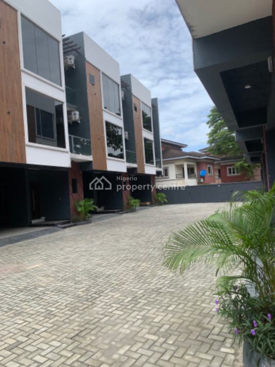 Newly Built Serviced 4 Bedroom Terrace Duplex + Bq, Pool, Gym, Osapa, Lekki, Lagos, Terraced Duplex for Rent