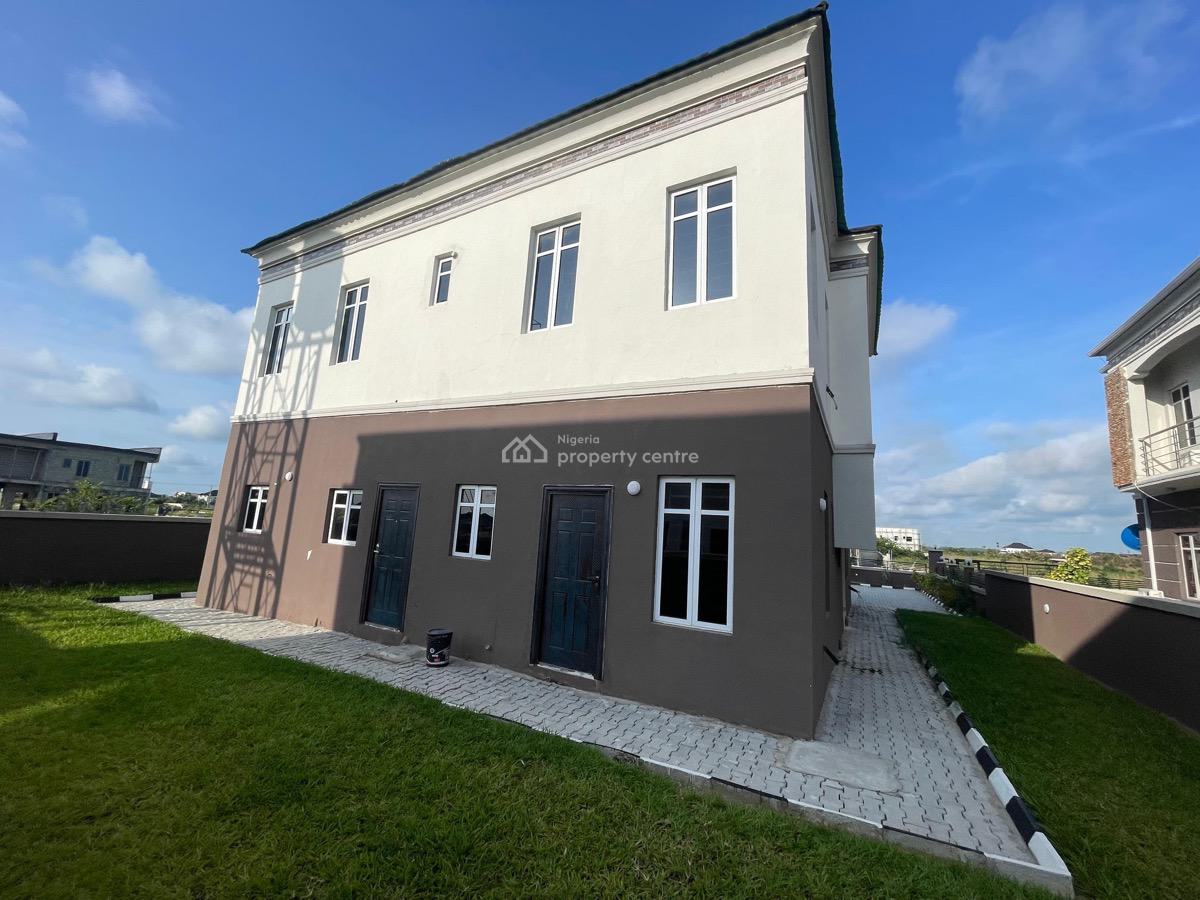 Brand New Luxuriously Fully Detac4bedroom Duplex  Excellent Finishing!, No 17 Denton Road, Femi Estate!, Ibeju Lekki, Lagos, Detached Duplex for Rent
