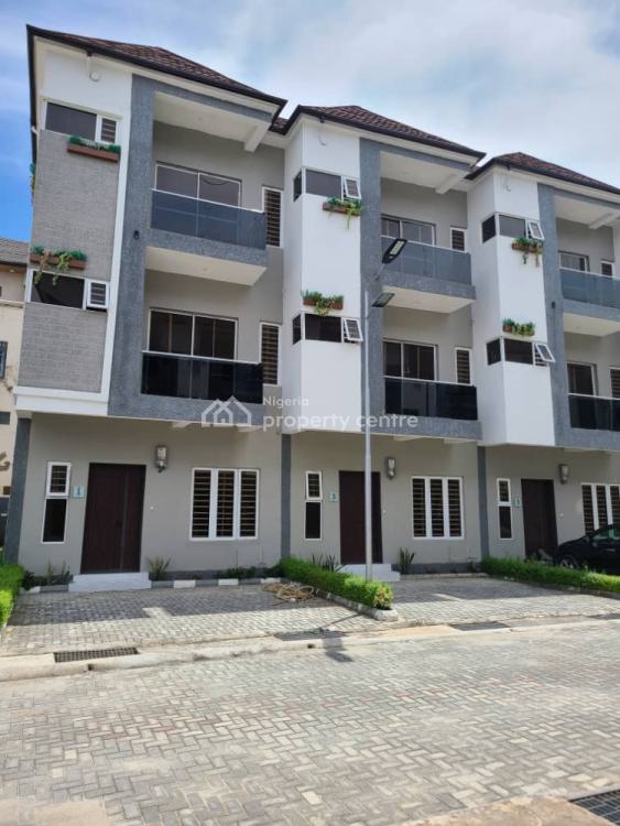 4 Bedroom Terrace Duplex with Bq, Gym, Playarea, Pool, Covenant Way, Behind Enyo Filling Station, Ikate, Lekki, Lagos, Terraced Duplex for Sale