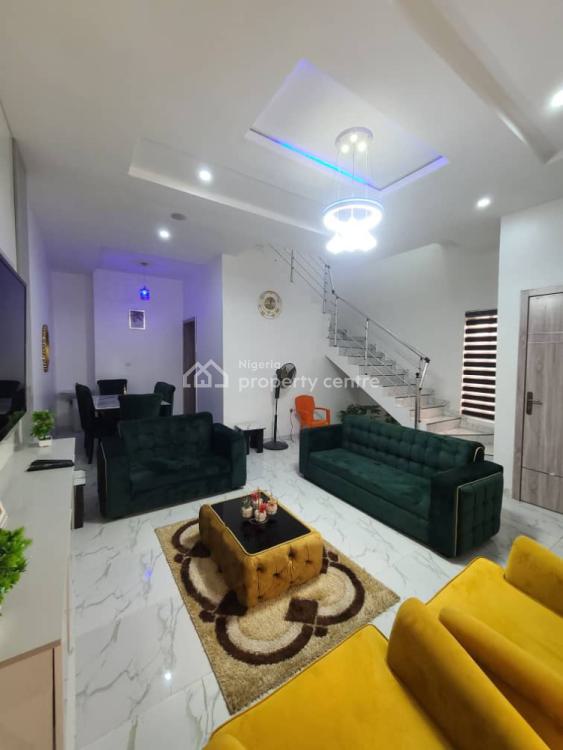 4 Bedroom Terrace Duplex with Bq, Gym, Playarea, Pool, Covenant Way, Behind Enyo Filling Station, Ikate, Lekki, Lagos, Terraced Duplex for Sale