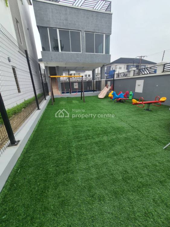 4 Bedroom Terrace Duplex with Bq, Gym, Playarea, Pool, Covenant Way, Behind Enyo Filling Station, Ikate, Lekki, Lagos, Terraced Duplex for Sale