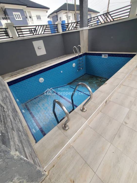 4 Bedroom Terrace Duplex with Bq, Gym, Playarea, Pool, Covenant Way, Behind Enyo Filling Station, Ikate, Lekki, Lagos, Terraced Duplex for Sale