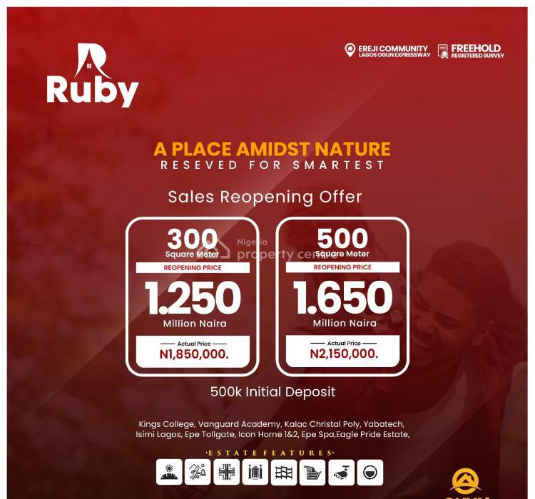 For Sale Very Affordable Estate Land With Freehold And Registered