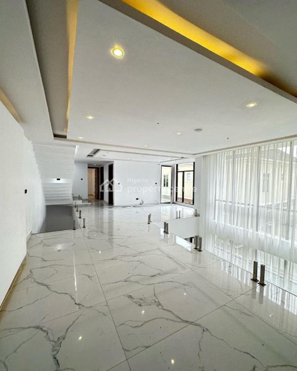 Smart 5 Bedroom Semi-detached House with Swimming Pool and Cinema, Lakeview Estate 1, Vgc, Lekki, Lagos, Semi-detached Duplex for Sale