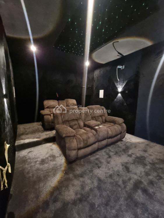 Smart 5 Bedroom Semi-detached House with Swimming Pool and Cinema, Lakeview Estate 1, Vgc, Lekki, Lagos, Semi-detached Duplex for Sale