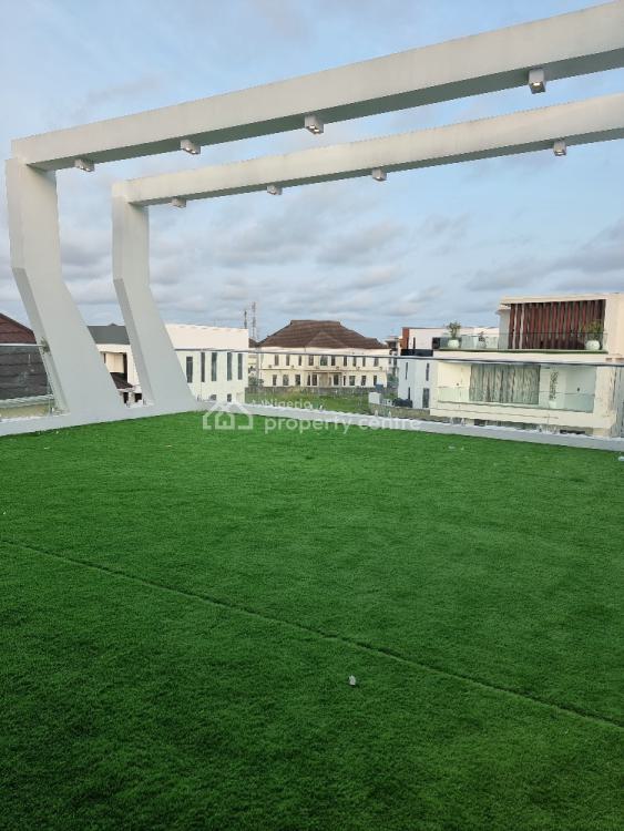 Smart 5 Bedroom Semi-detached House with Swimming Pool and Cinema, Lakeview Estate 1, Vgc, Lekki, Lagos, Semi-detached Duplex for Sale