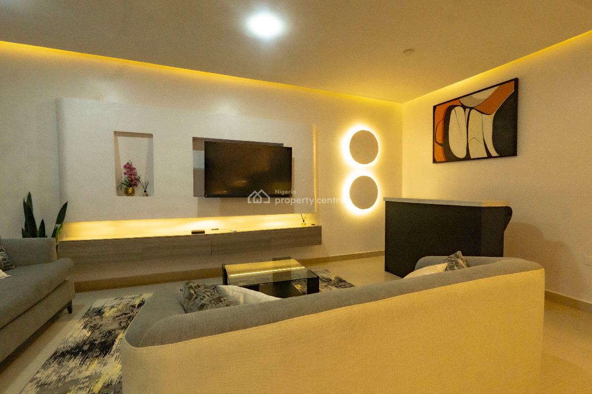 Two Bedroom Beach / Ocean View, New Horizon 2 Estate - Off Coastal Road, Ikate, Lekki, Lagos, Terraced Duplex Short Let