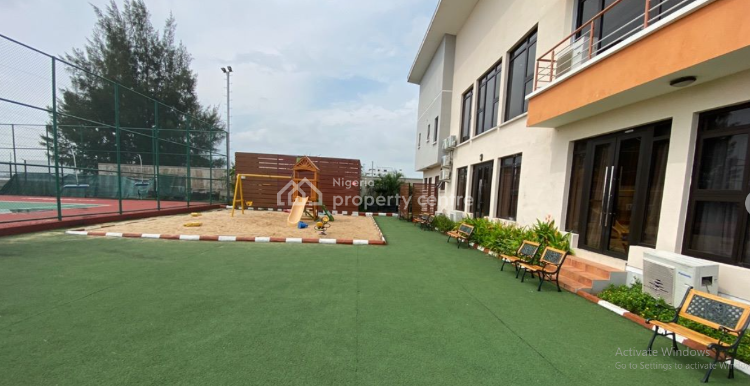 Waterfront 4 Bedroom Terraced Duplex with Kids Playground, Banana Island, Ikoyi, Lagos, Terraced Duplex for Rent