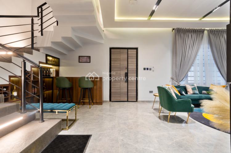 Luxury 4 Bedrooms Terraced Duplex, Ologolo, Lekki, Lagos, Terraced Duplex Short Let