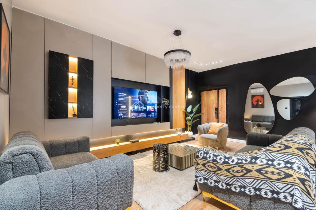 Premium 2 Bedrooms Apartment with Swimming Pool and Ps5(at Extra Cost), Adesegun Okunuga Street, Lekki Phase 1, Lekki, Lagos, Flat / Apartment Short Let