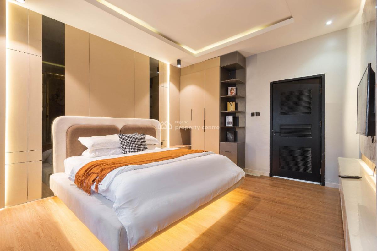 Premium 2 Bedrooms Apartment with Swimming Pool and Ps5(at Extra Cost), Adesegun Okunuga Street, Lekki Phase 1, Lekki, Lagos, Flat / Apartment Short Let