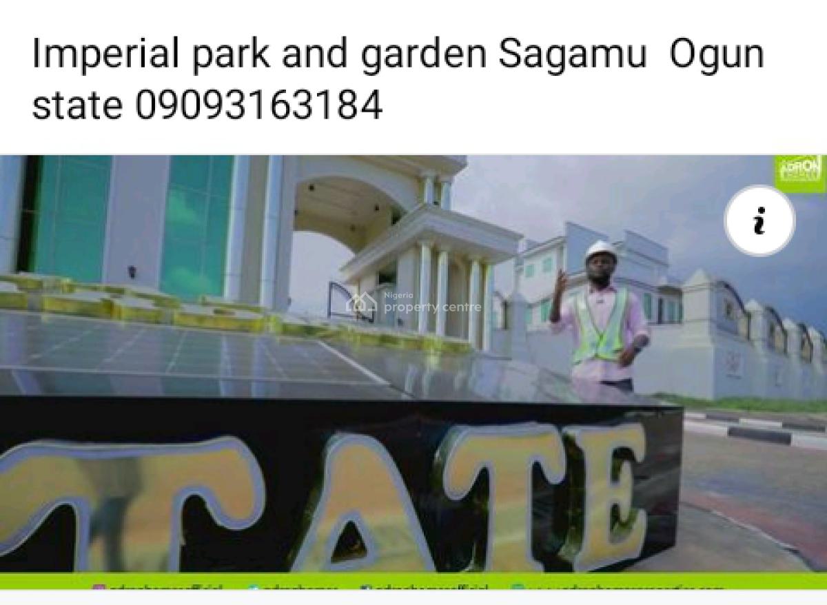 Estate Land on Promo Discount, Regal College Road Ojogiri, Imperial Park and Gardens Estate, G.r.a Quarters, Sagamu, Ogun, Mixed-use Land for Sale