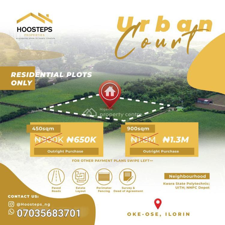 Land, 21 Oke-ose Uith Kwara Poly, Ilorin South, Kwara, Residential Land for Sale