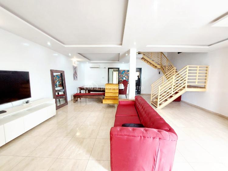 Fully Serviced and Furnished Lagoon View, Lekki Phase 1, Lekki, Lagos, Terraced Duplex for Rent