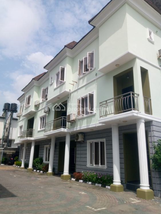 a Very Beautiful 3 Bedroom Duplex with a Room Bq Apartment, Osapa London, Osapa, Lekki, Lagos, Terraced Duplex for Rent