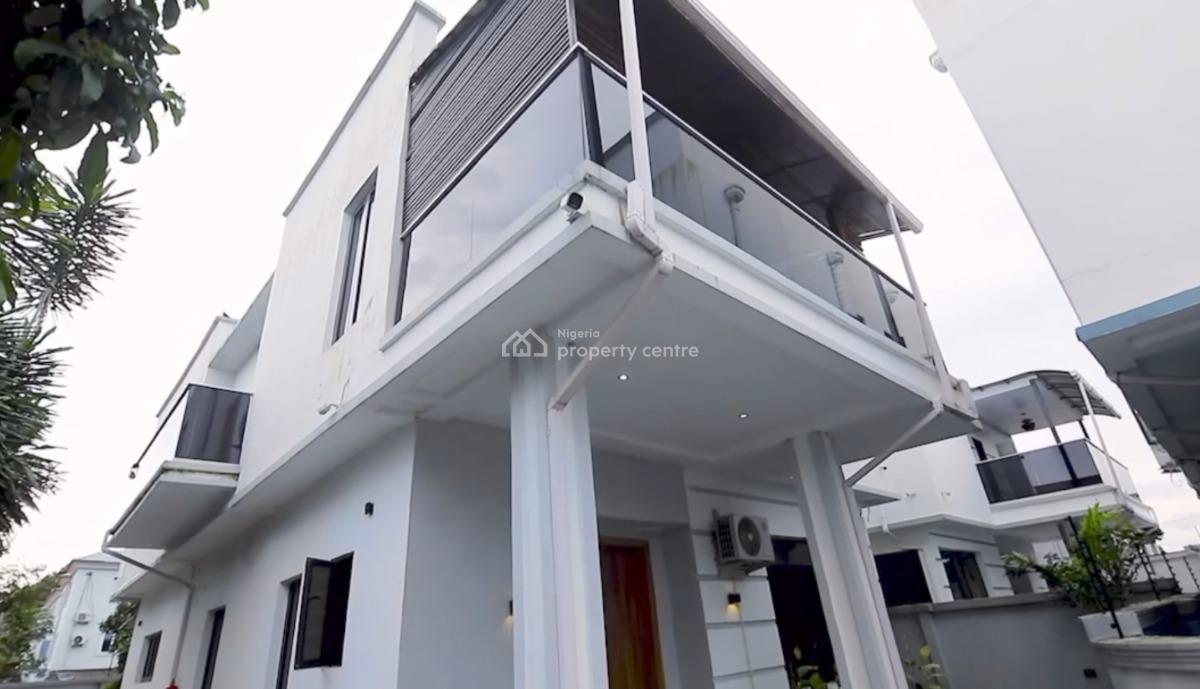 Beautiful and New 4 Bedrooms, Self Compound, Off Oduduwa Way, Ikeja Gra, Ikeja, Lagos, Flat / Apartment Short Let
