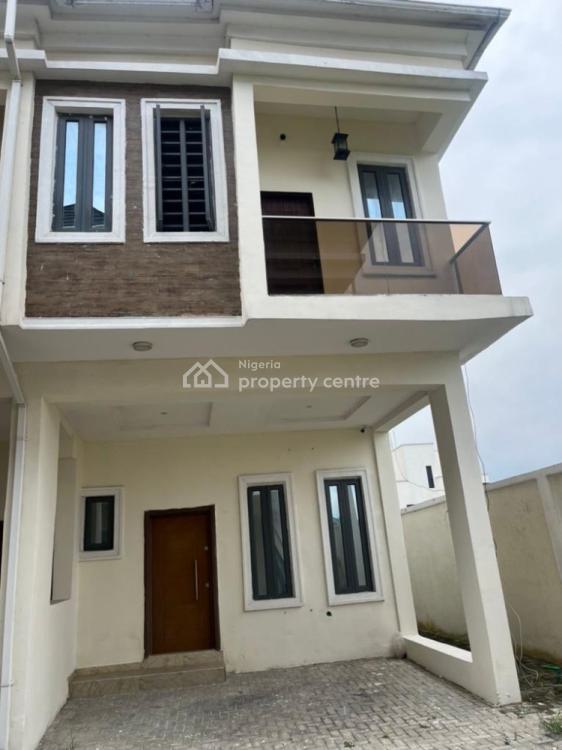 Serviced 4 Bedroom Terrace House in an Estate, Hrc Estate, Vgc, Lekki, Lagos, Terraced Duplex for Sale
