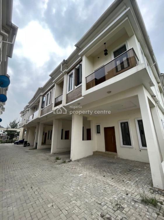 Serviced 4 Bedroom Terrace House in an Estate, Hrc Estate, Vgc, Lekki, Lagos, Terraced Duplex for Sale