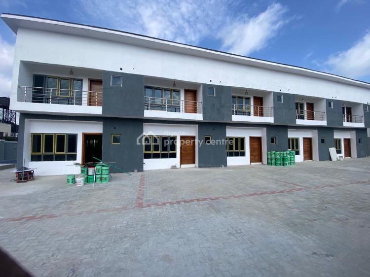 New Serviced 2 Bedroom Terraced Duplex with Bq in an Estate, Close to Abraham Adesanya, Ajah, Lagos, Terraced Duplex for Rent