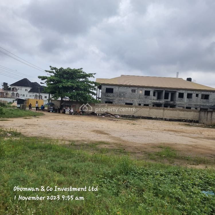 For Sale 350 Sqms Half Plot Of Land In A Builtup Area, Lekki Scheme 2
