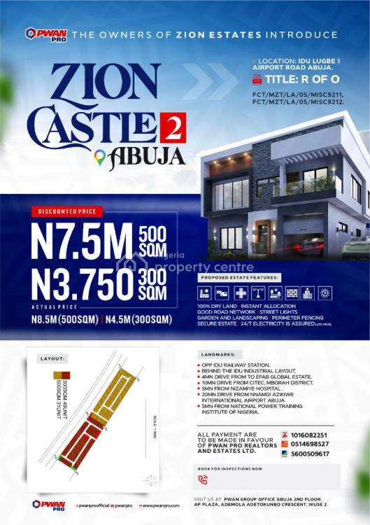 For Sale Buy Land At Zion Castle Estate Phase 2, Idu Lugbe Airport