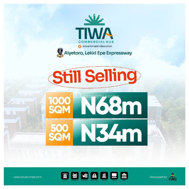 Tiwa Commercial Hub, Aiyetoro, Lekki-epe Expressway, Lekki Expressway, Lekki, Lagos, Commercial Property for Sale