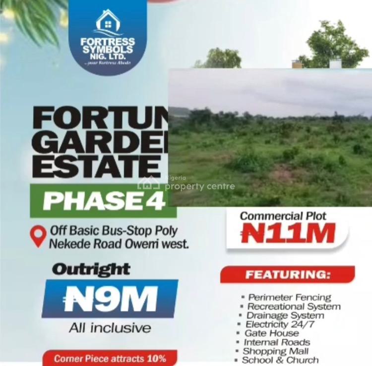 Affordable Land Facing The Main Road, Umuoma Nekede, Owerri West, Imo, Commercial Land for Sale