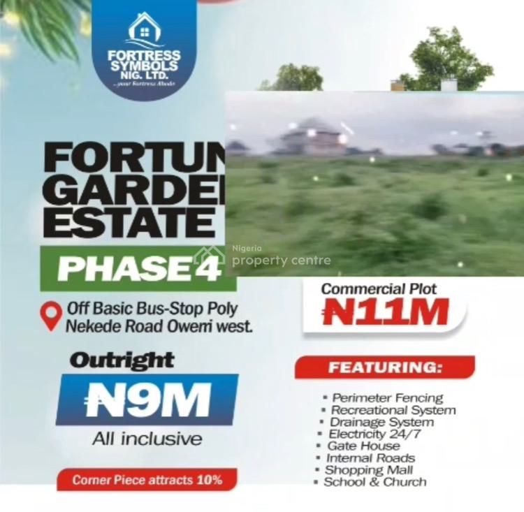 Affordable Land Facing The Main Road, Umuoma Nekede, Owerri West, Imo, Commercial Land for Sale